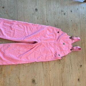 Carhartt Girls (Size 6) pink overalls - never worn, super cute.